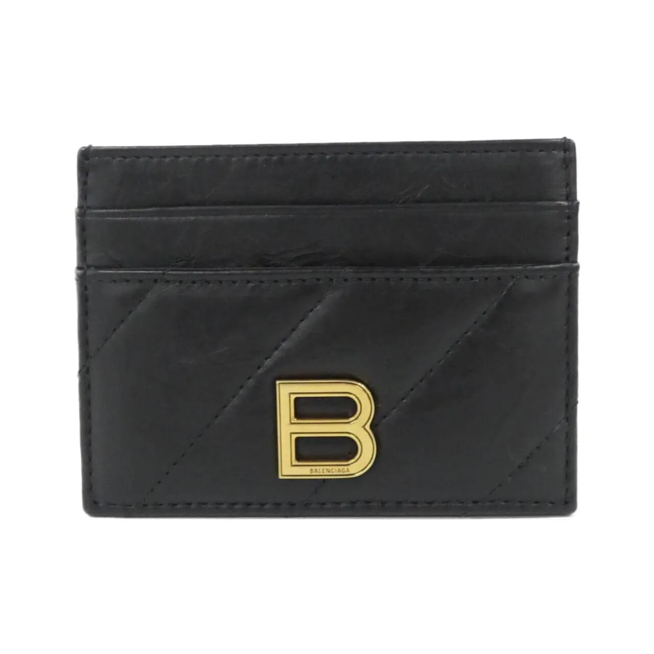 BALENCIAGA 766467 210J1 Card Case Black