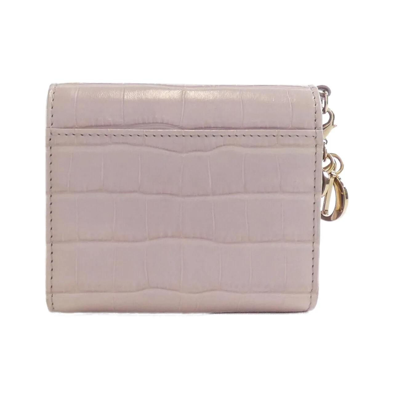 DIOR Lady Dior Wallet 粉色 中古品B - 縮圖 2