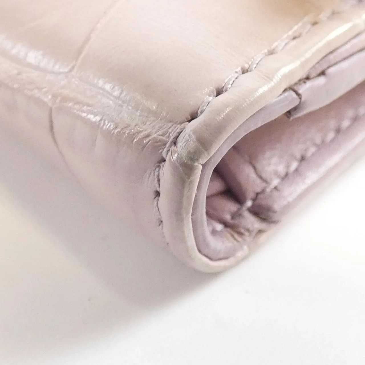 DIOR Lady Dior Wallet 粉色 中古品B - 縮圖 3