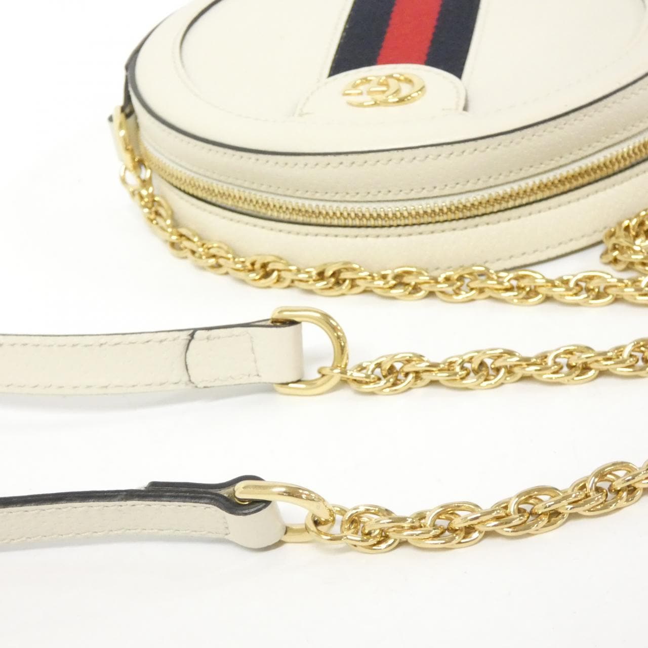 GUCCI 550618 CWG1G Shoulder Bag Leather Black Leather Rank A - Thumbnail 9