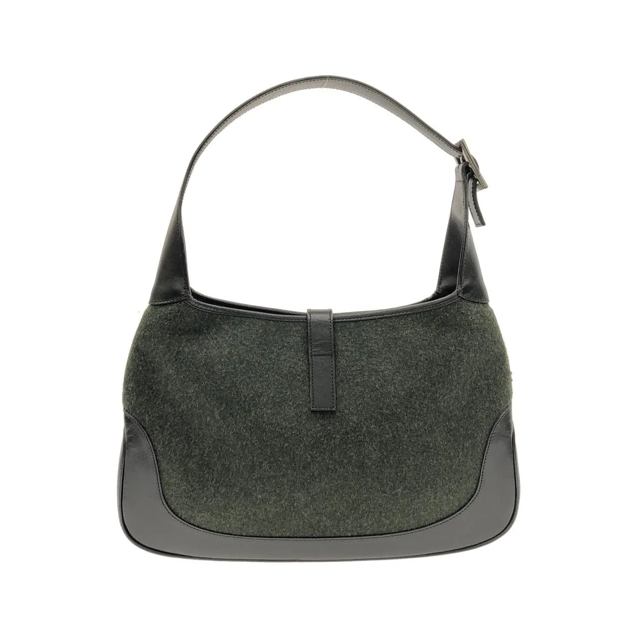 GUCCI 001 3306 Shoulder Leather 黑色 皮革 中古品A - 縮圖 2