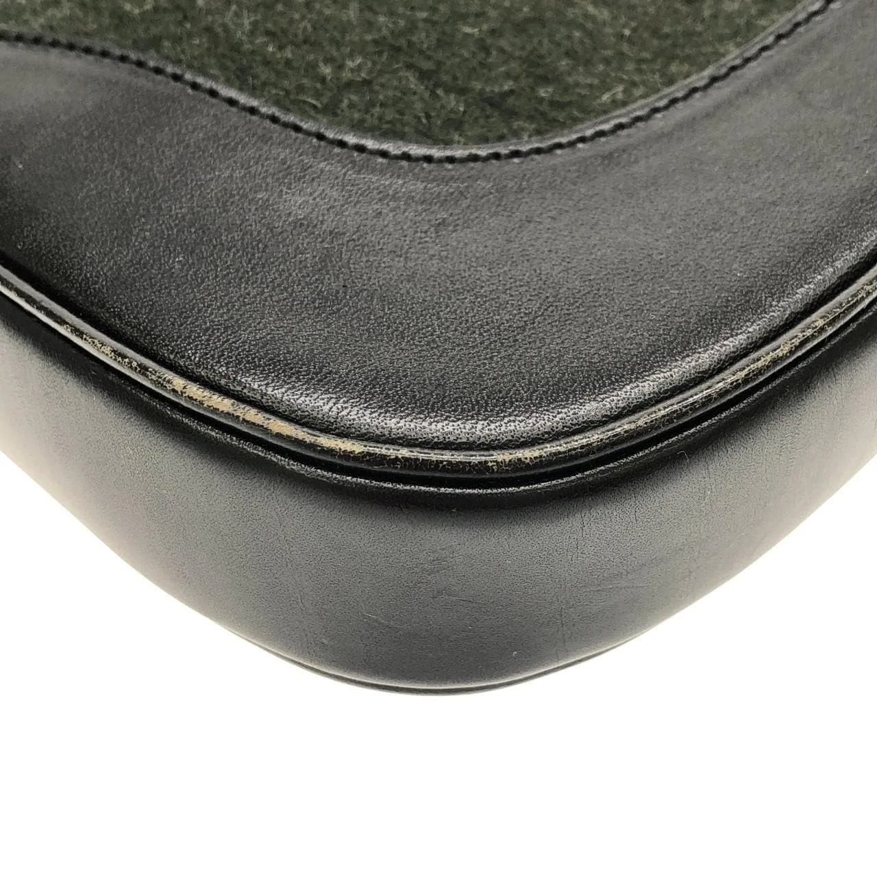 GUCCI 001 3306 Shoulder Leather 黑色 皮革 中古品A - 縮圖 3