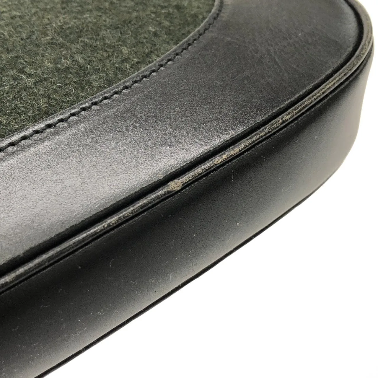 GUCCI 001 3306 Shoulder Leather 黑色 皮革 中古品A - 縮圖 4