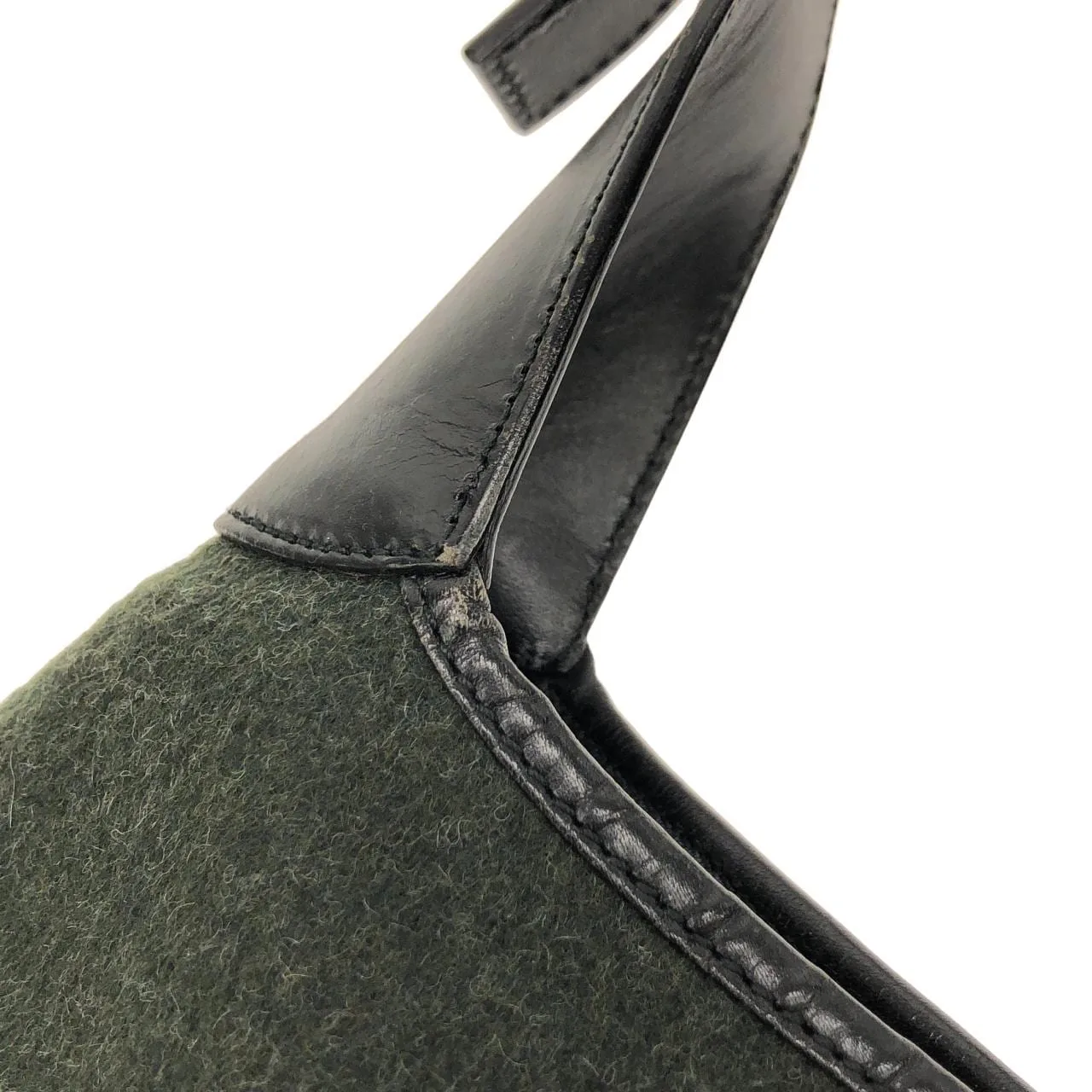 GUCCI 001 3306 Shoulder Leather 黑色 皮革 中古品A - 縮圖 7