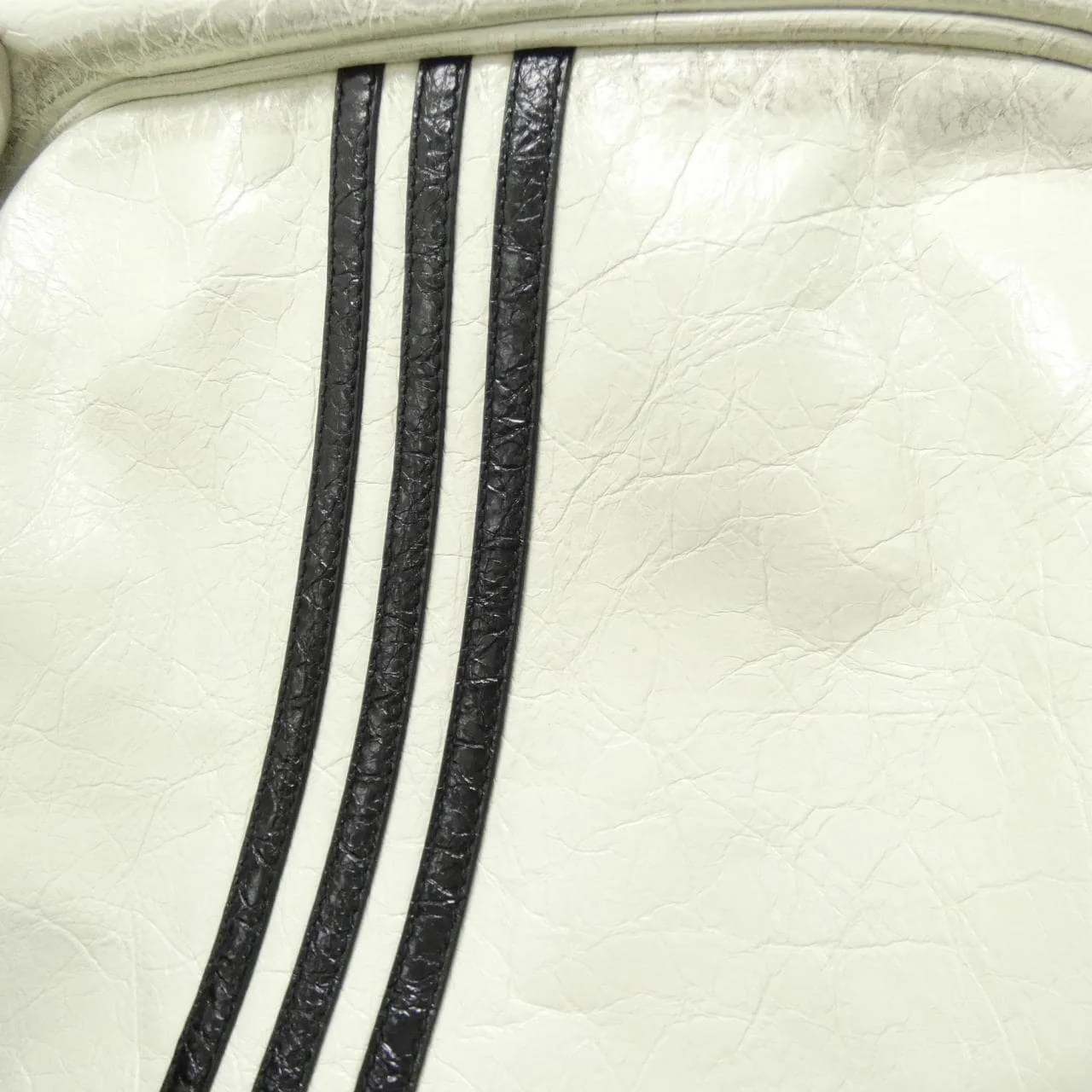 BALENCIAGA 721810 210M1 Boston Lambskin 黑色 羊皮 中古品A - 縮圖 7