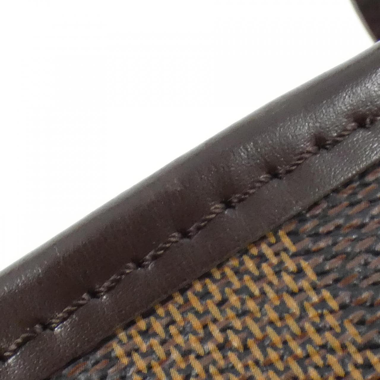 LOUIS VUITTON Neverfull N51109 Bag Damier 黑色 Damier 中古品A - 縮圖 5