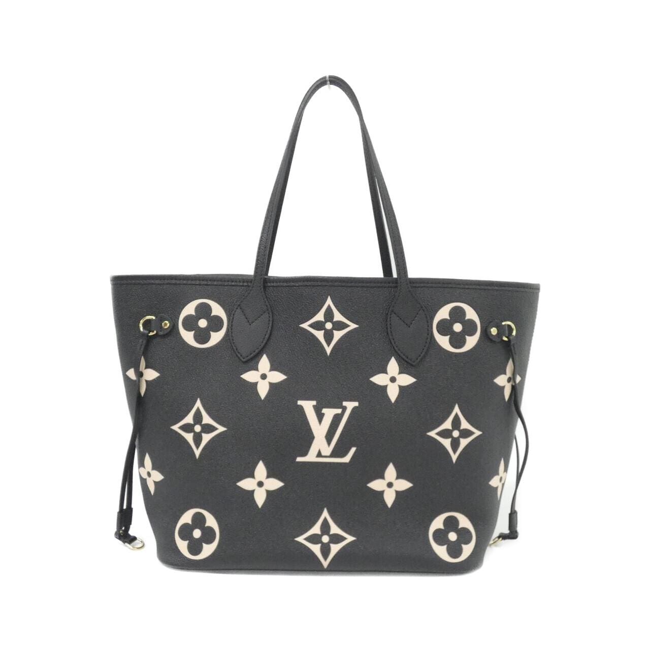 LOUIS VUITTON Neverfull M58907 Bag Monogram Black