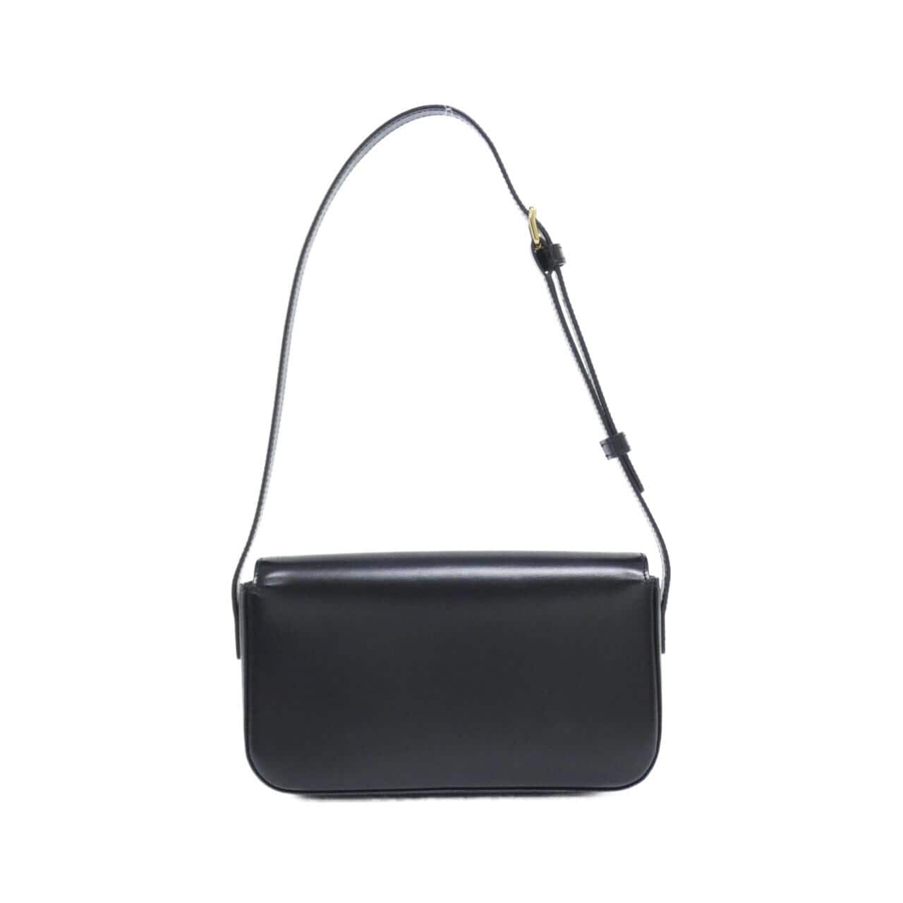 CELINE Triomphe 194143BF4 Shoulder Bag 黑色 中古品A - 縮圖 2
