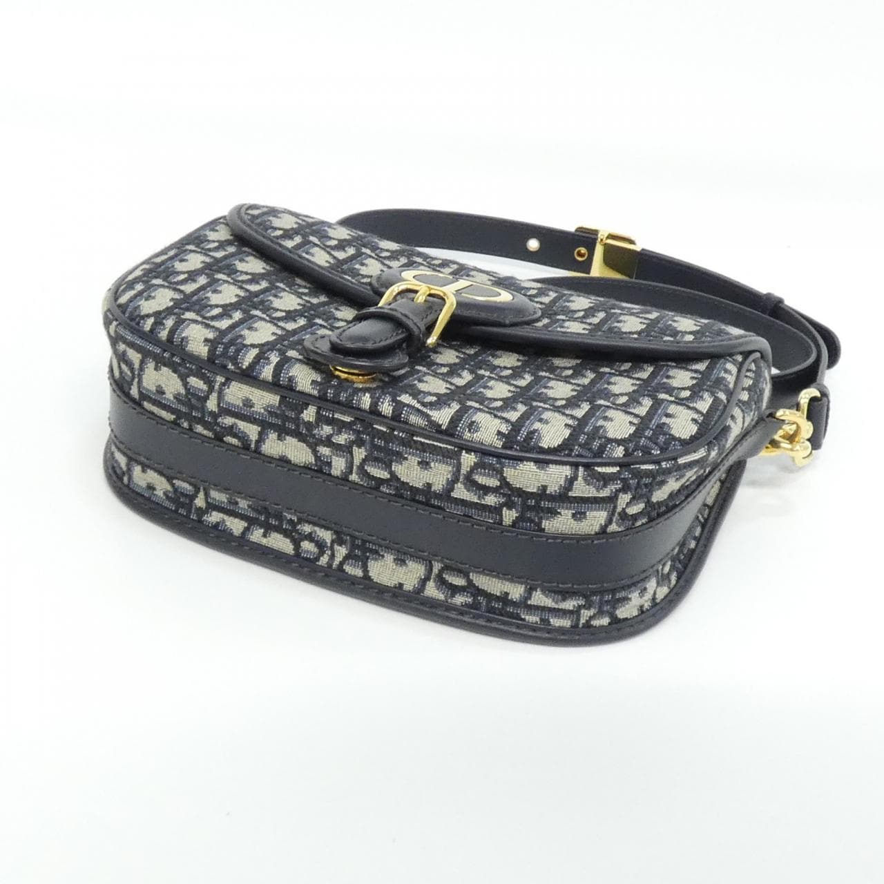 DIOR Bobby M9319UTZQ Shoulder Canvas 黑色 帆布 中古品A - 縮圖 3