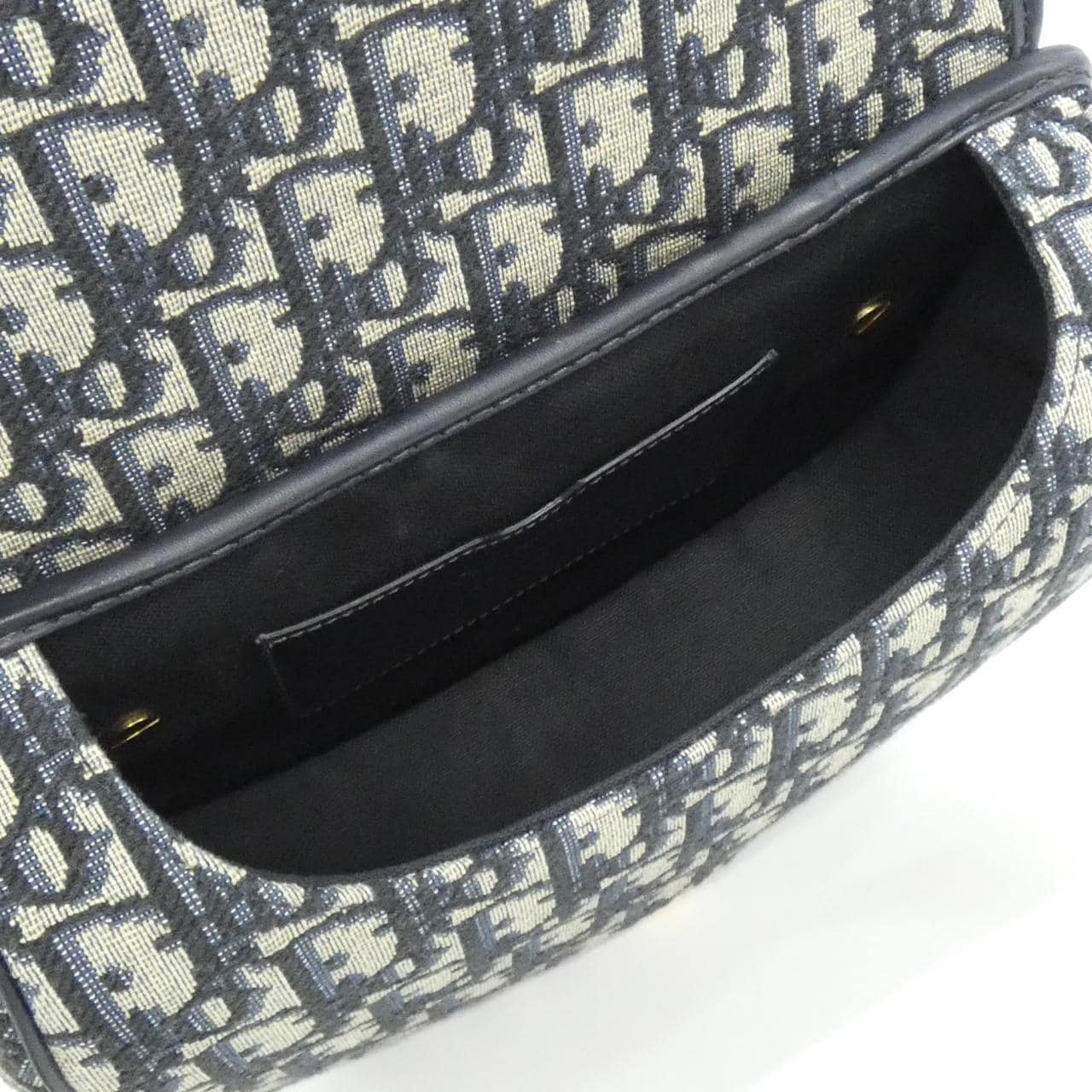 DIOR Bobby M9319UTZQ Shoulder Canvas 黑色 帆布 中古品A - 縮圖 6