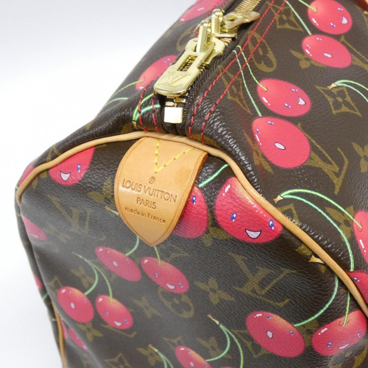 LOUIS VUITTON Keepall M95011 Boston Bag Monogram 黑色 Monogram 中古品A - 縮圖 7