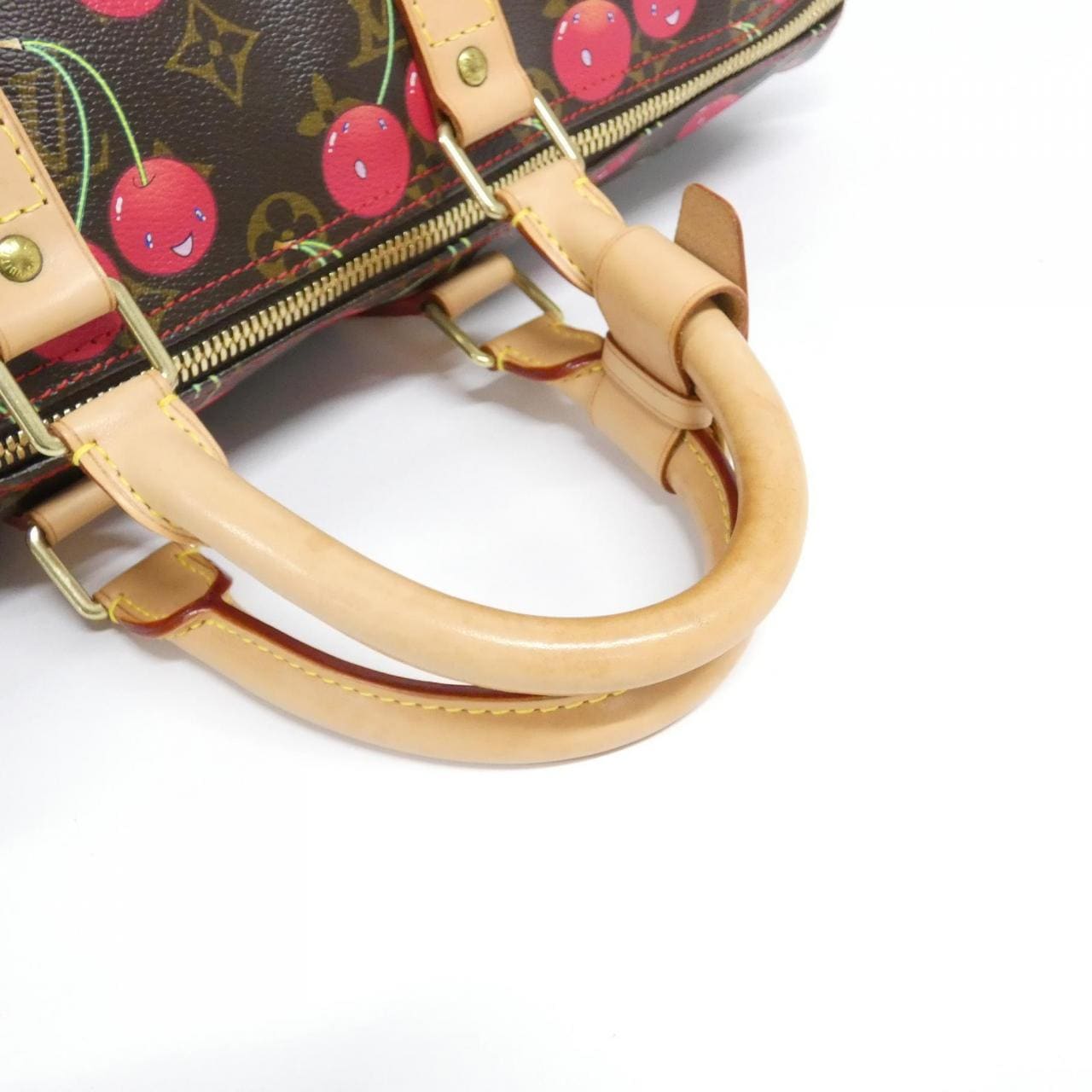 LOUIS VUITTON Keepall M95011 Boston Bag Monogram 黑色 Monogram 中古品A - 縮圖 8