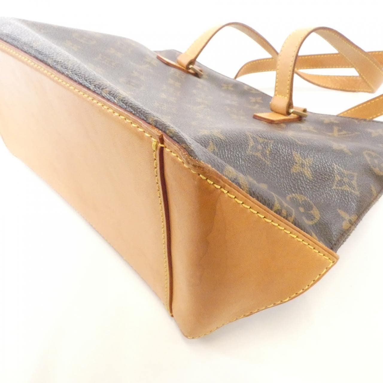 LOUIS VUITTON Caba Piano M51148 Handbag Monogram 黑色 Monogram 中古品B - 縮圖 2