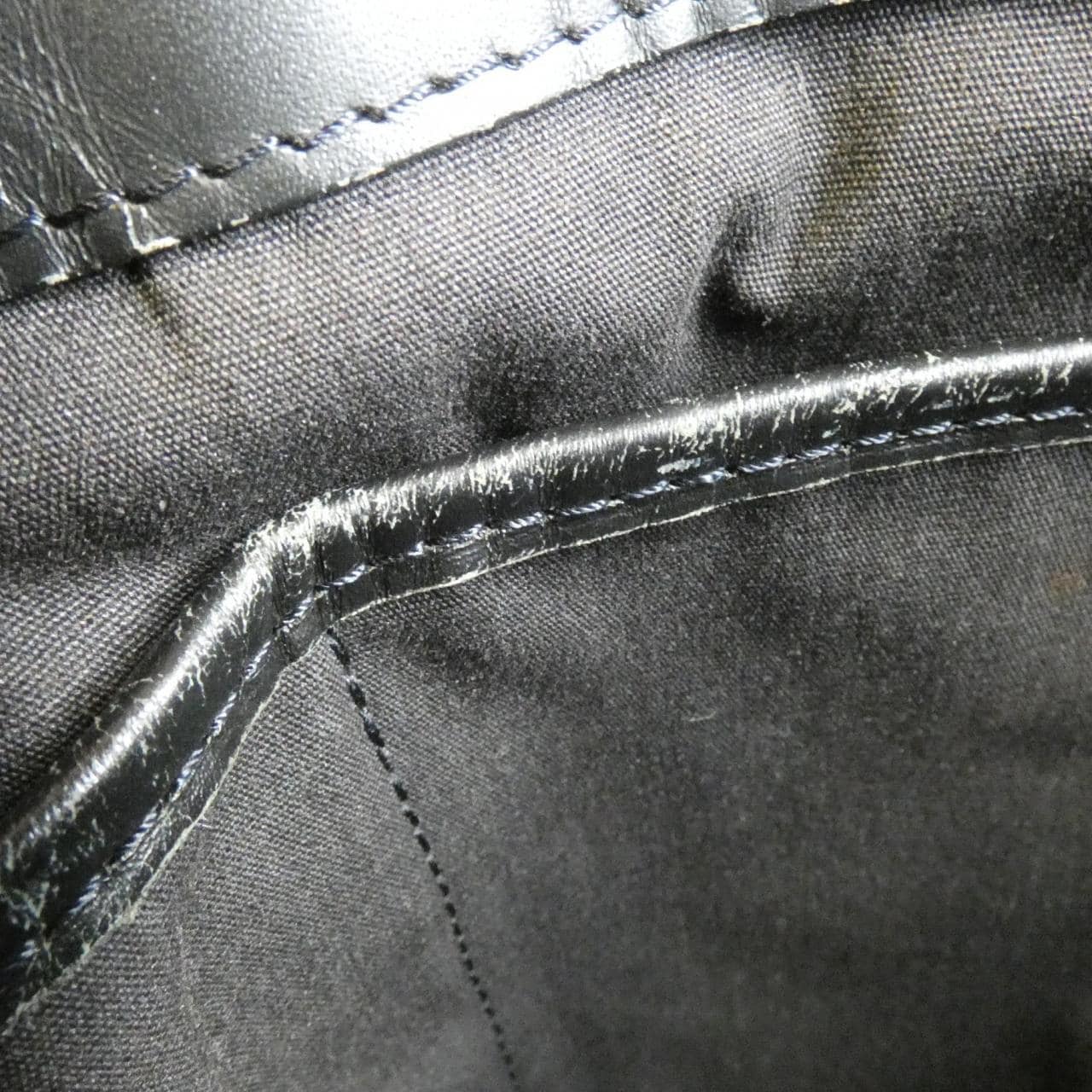 LOUIS VUITTON M92609 Handbag Monogram 黑色 Monogram 中古品B - 縮圖 10