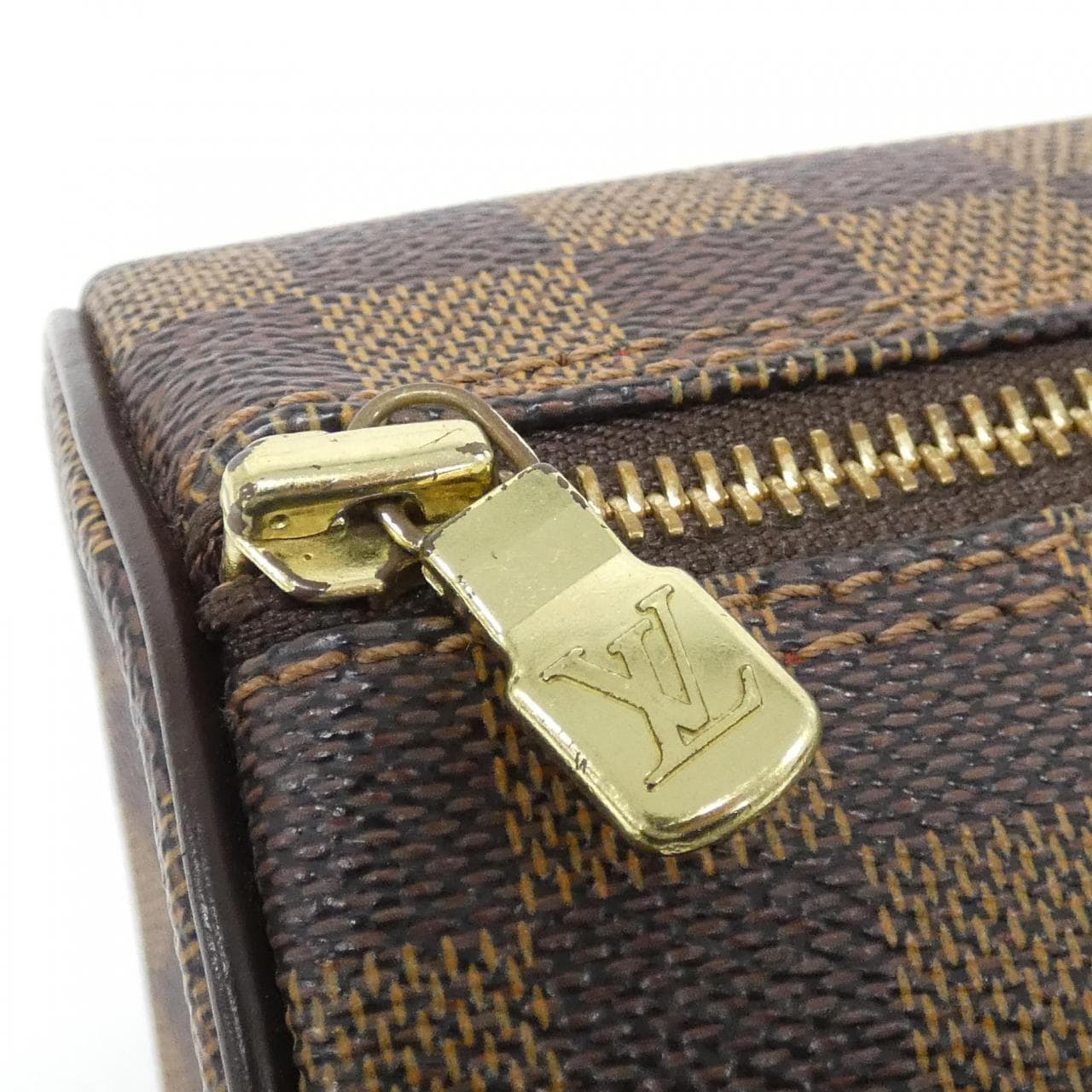 LOUIS VUITTON Papillon N51304 Bag Damier 黑色 Damier 中古品A - 縮圖 4