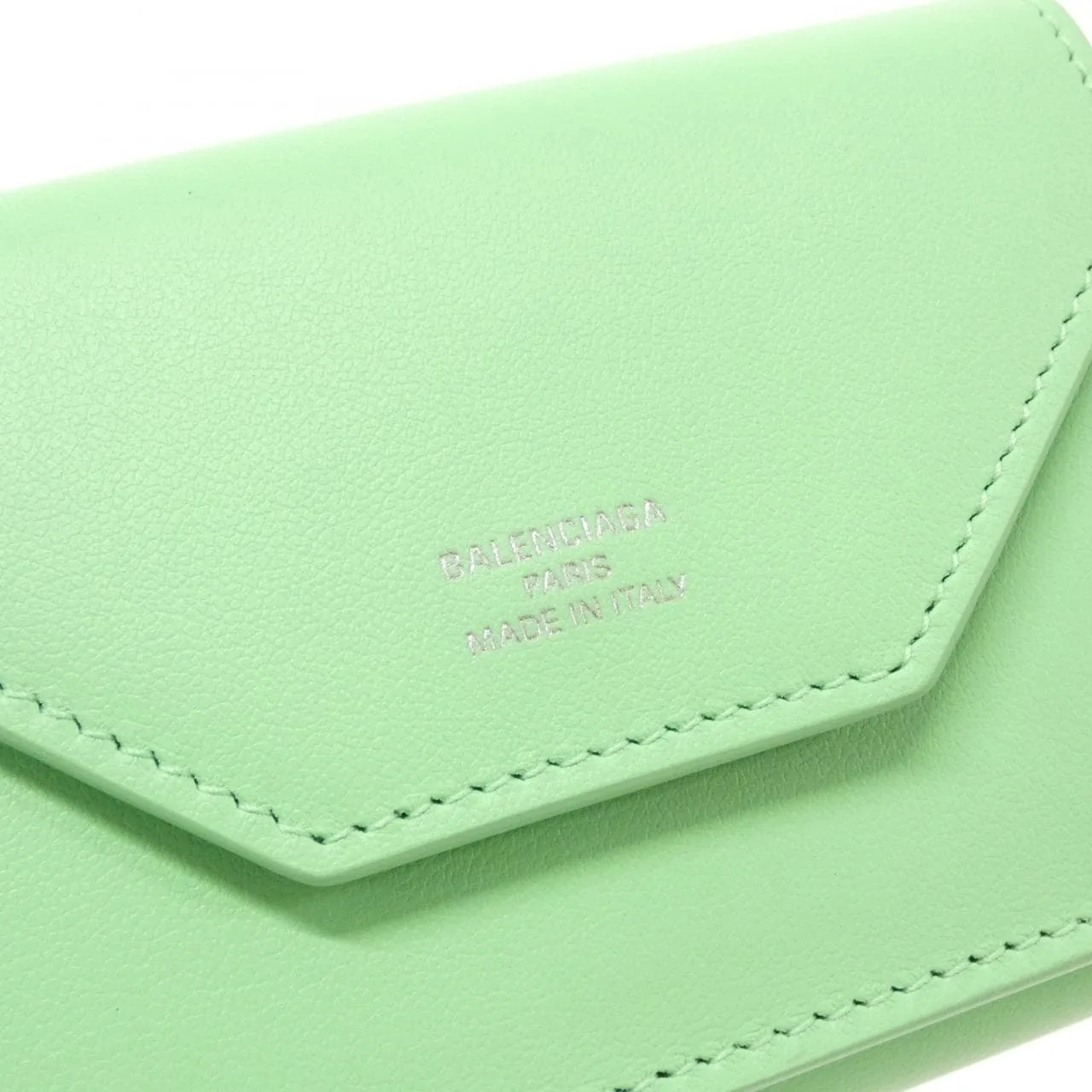 BALENCIAGA 736730 2AAFS Wallet Green Unused - Thumbnail 3