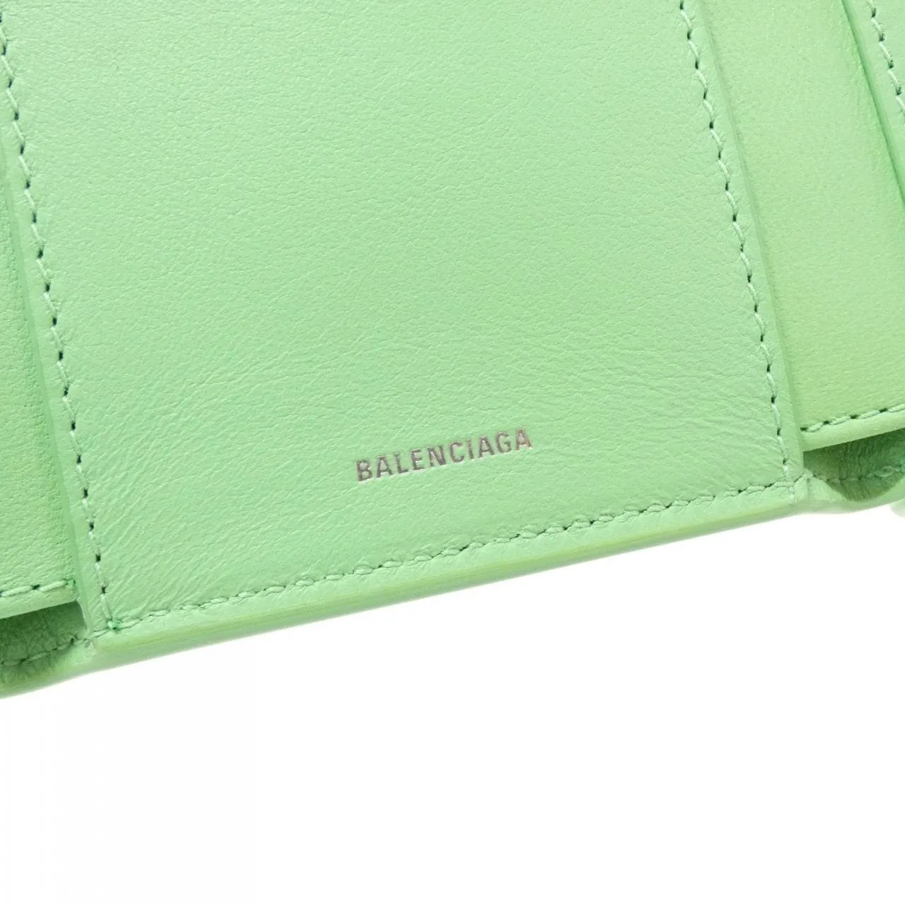 BALENCIAGA 736730 2AAFS Wallet Green Unused - Thumbnail 5
