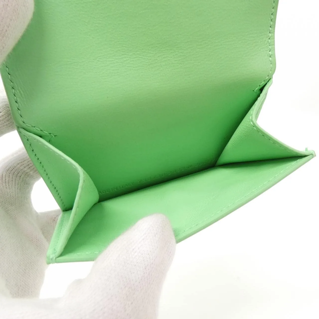 BALENCIAGA 736730 2AAFS Wallet Green Unused - Thumbnail 7