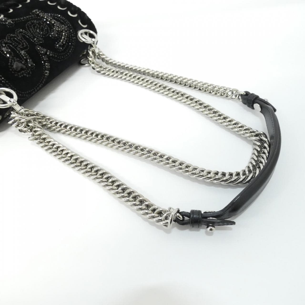 FENDI 8M0381 A44K Shoulder Bag 黑色 中古品A - 縮圖 8