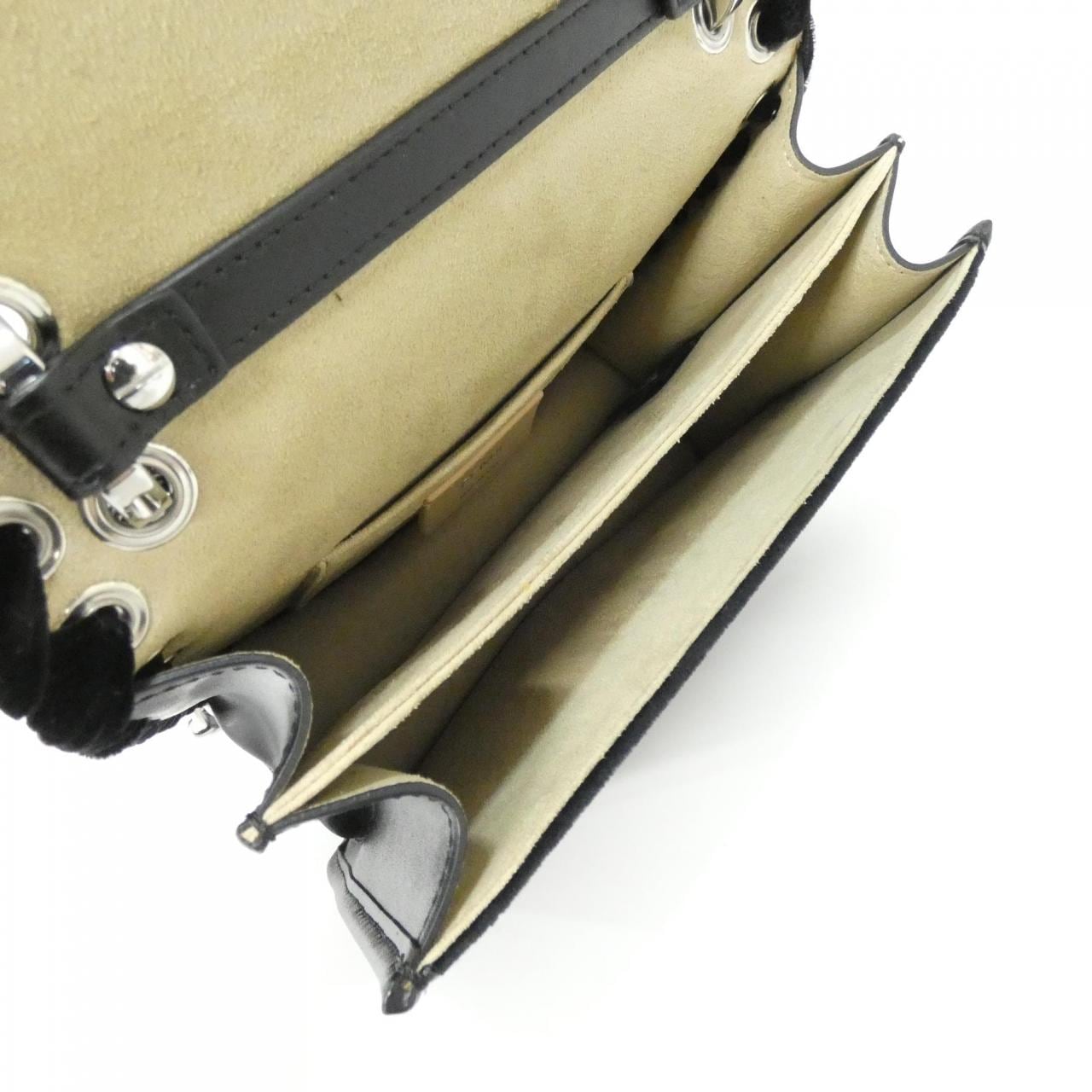 FENDI 8M0381 A44K Shoulder Bag 黑色 中古品A - 縮圖 9