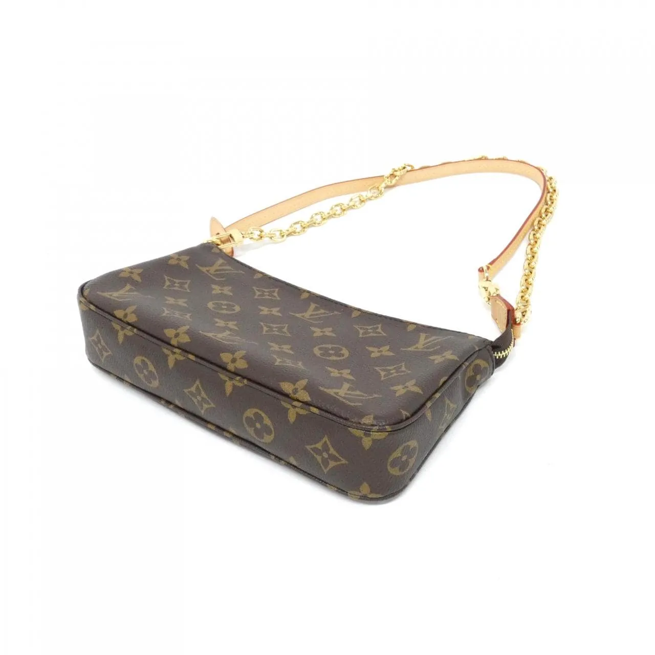 LOUIS VUITTON Pochette M82766 Pochette Monogram Black Monogram Rank A - Thumbnail 2