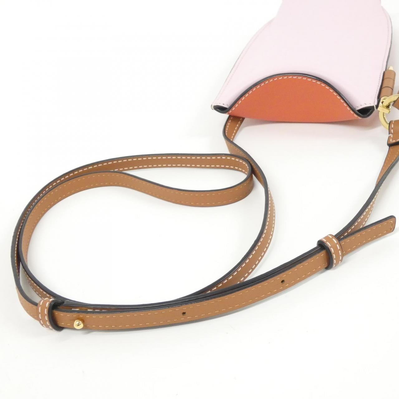 LOEWE Gate 109 30BZ42 Shoulder Bag 黑色 中古品A - 縮圖 7