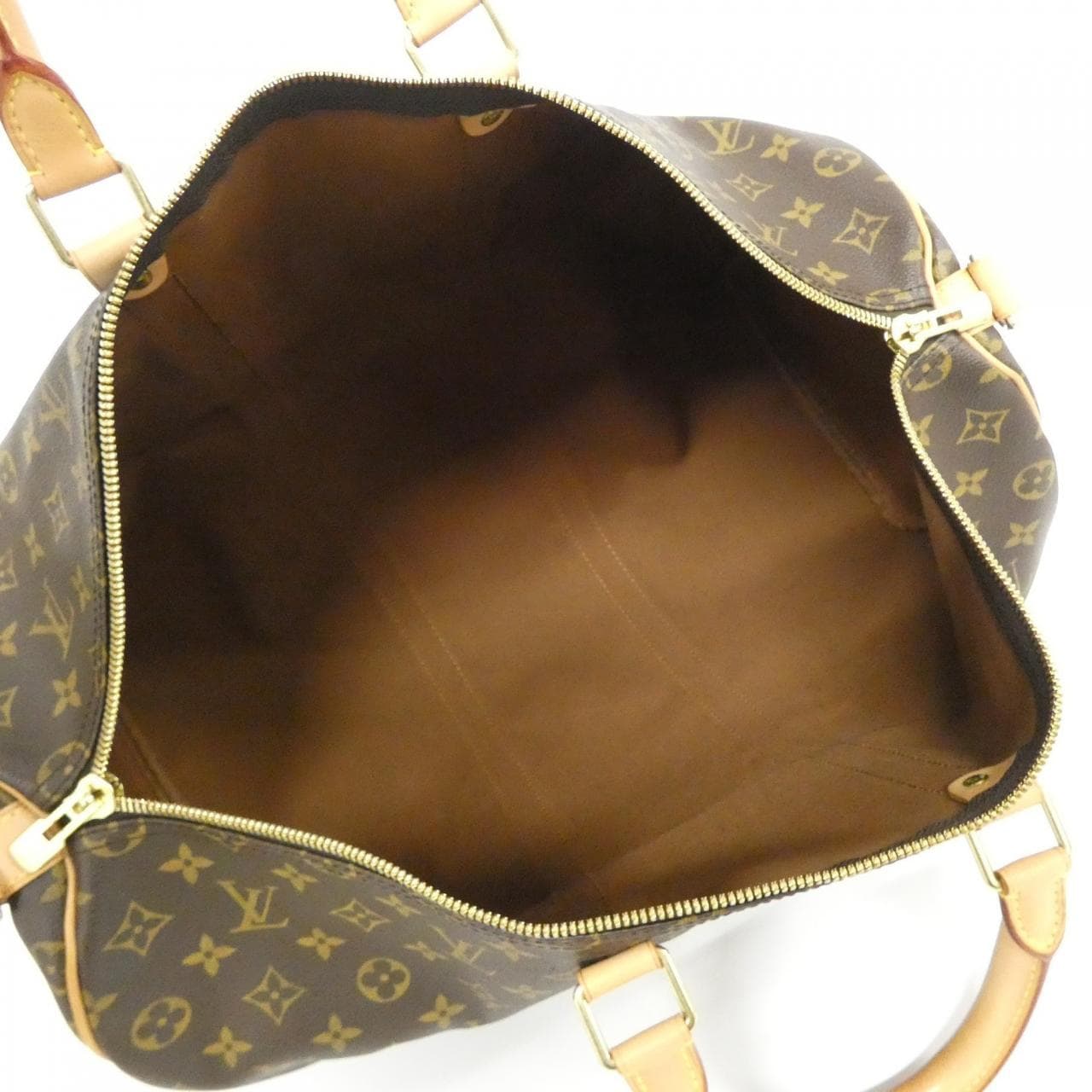 LOUIS VUITTON Keepall M41416 Boston Bag Monogram 黑色 Monogram - 縮圖 8