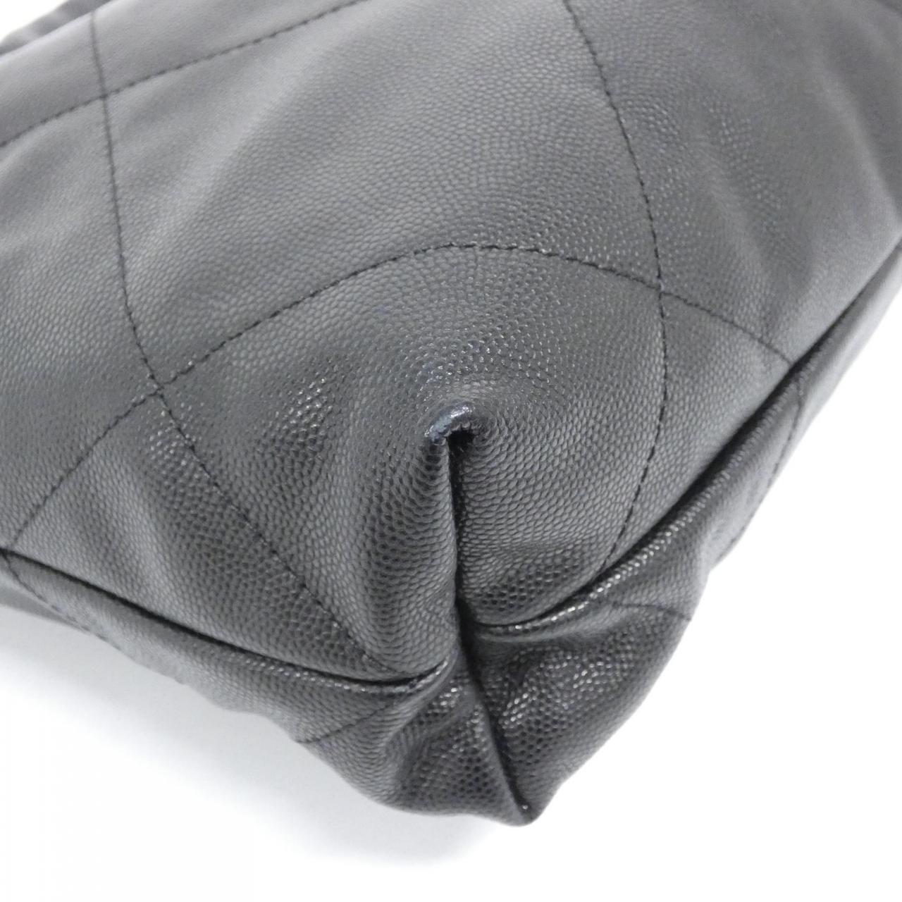 CHANEL Chanel 22 AS3260 Shoulder Grained Calfskin Black Grained Calfskin - Thumbnail 3