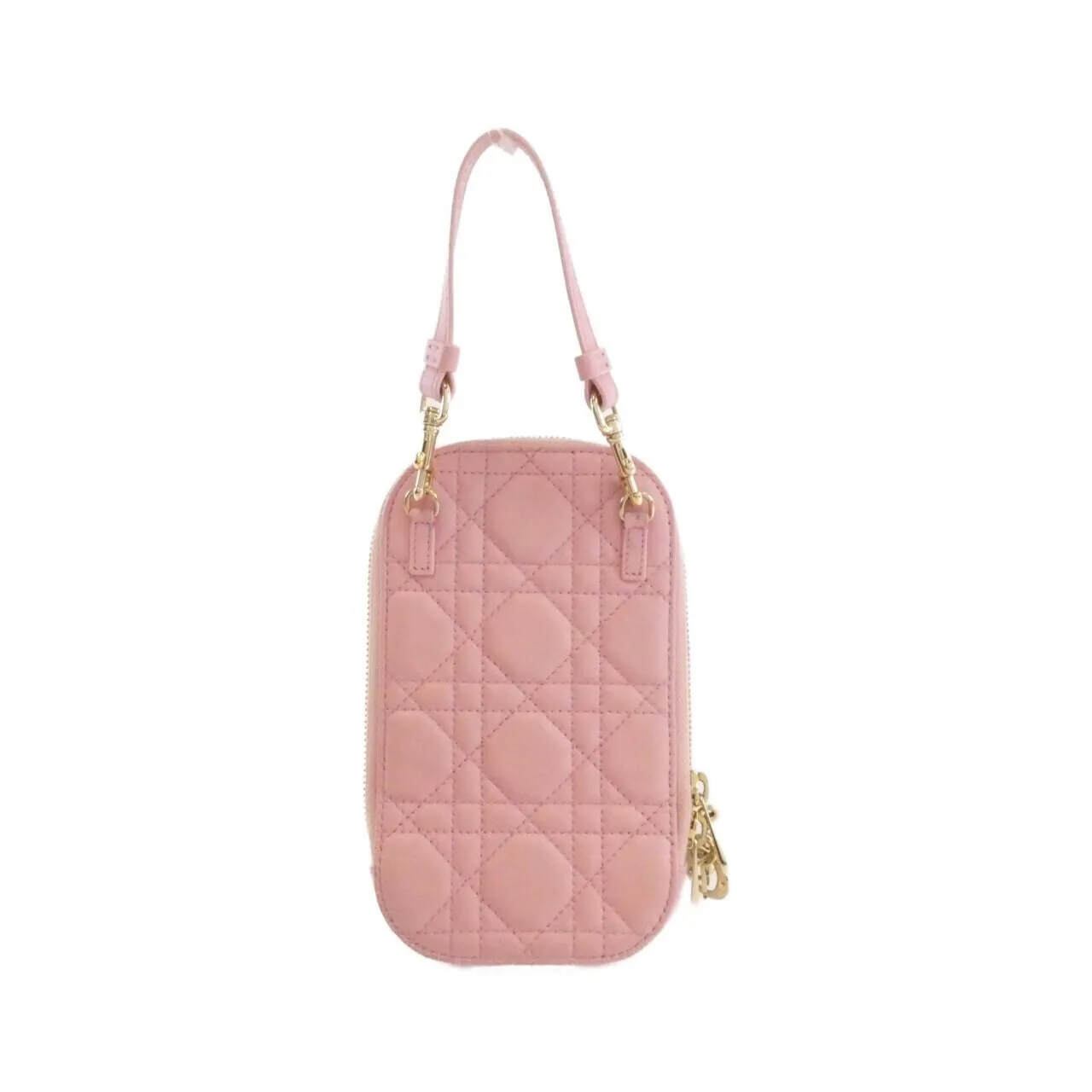 DIOR Lady Dior S0872ONMJ Wallet Lambskin Black Lambskin Rank B - Thumbnail 2