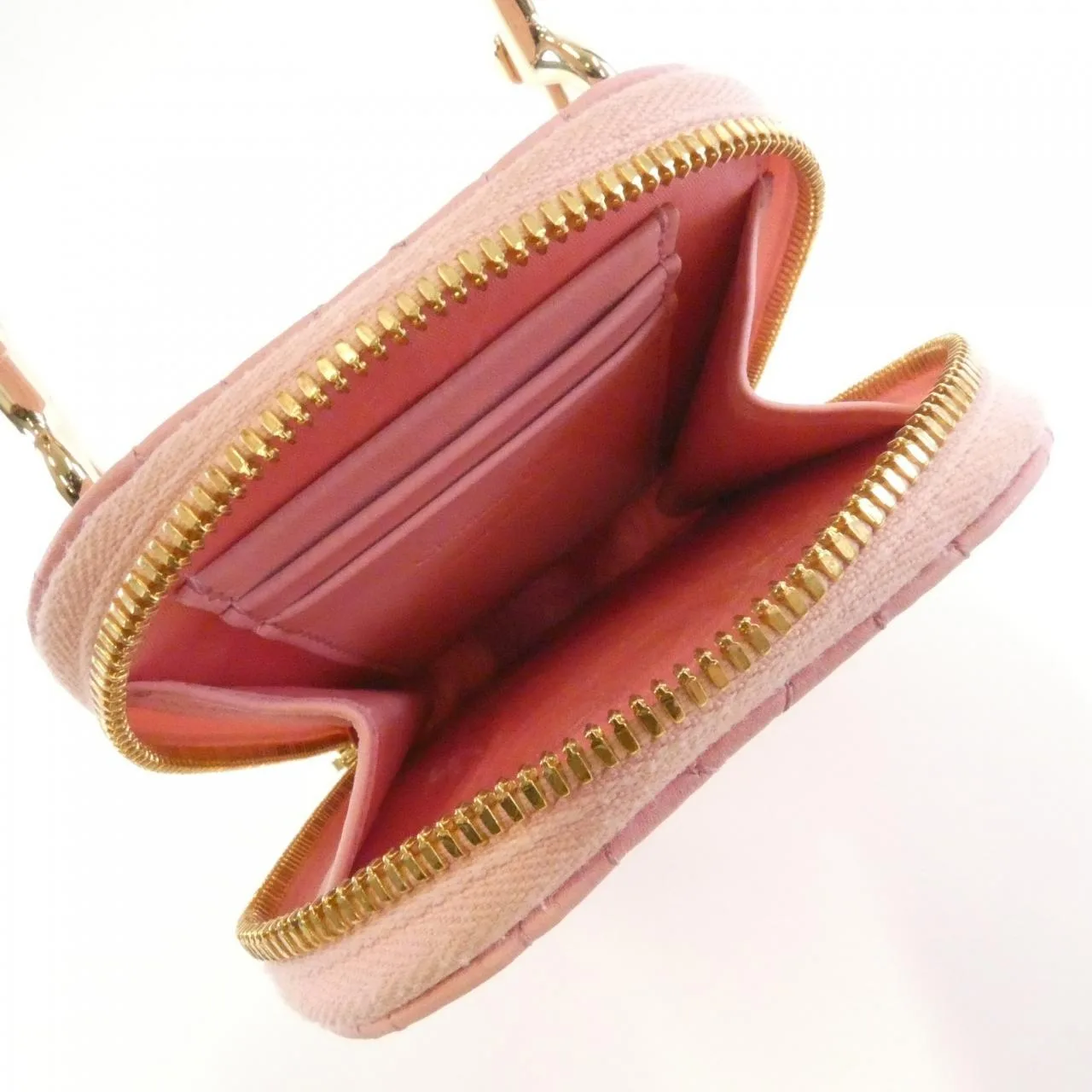 DIOR Lady Dior S0872ONMJ Wallet Lambskin Black Lambskin Rank B - Thumbnail 6