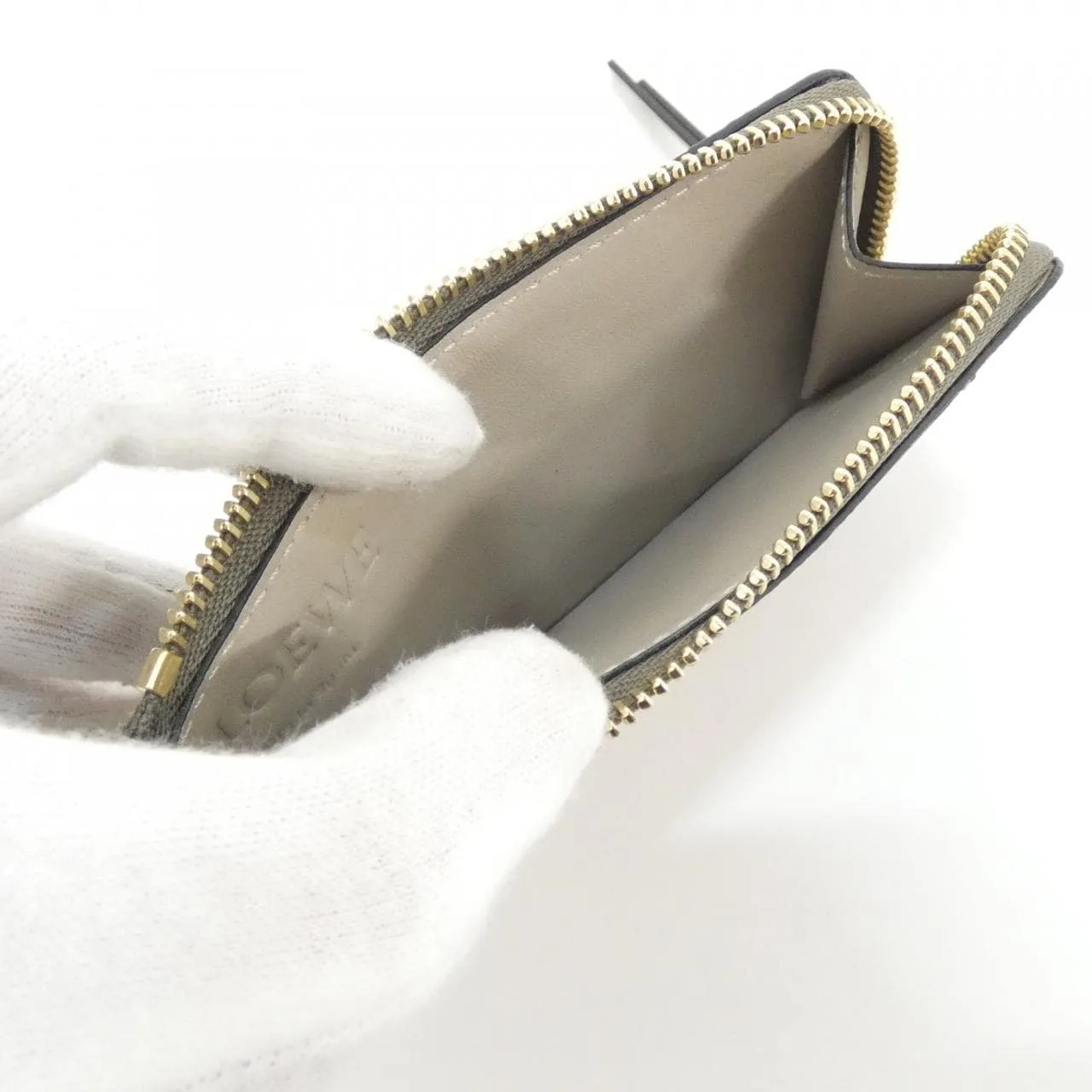 LOEWE C660Z40X07 Coin Case Black Rank A - Thumbnail 6