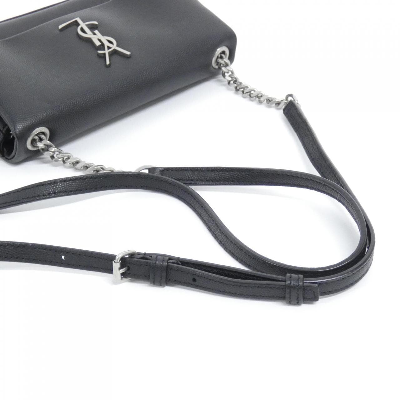 SAINT LAURENT 601314 DME0E Shoulder Black - Thumbnail 7