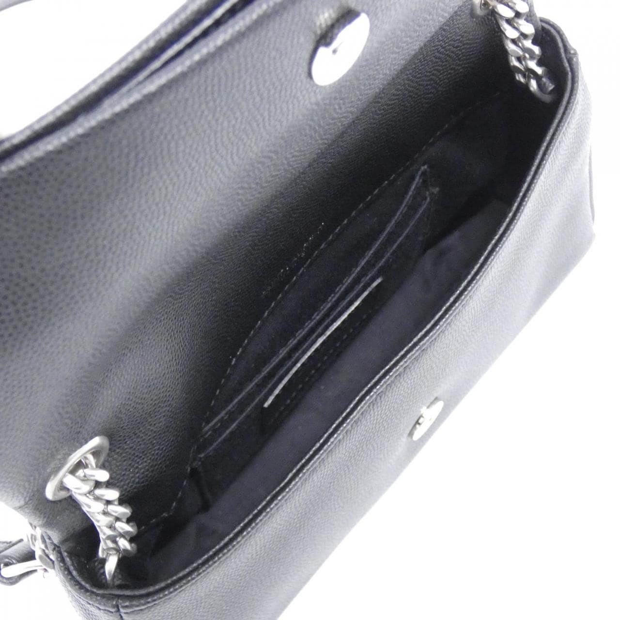 SAINT LAURENT 601314 DME0E Shoulder Black - Thumbnail 8