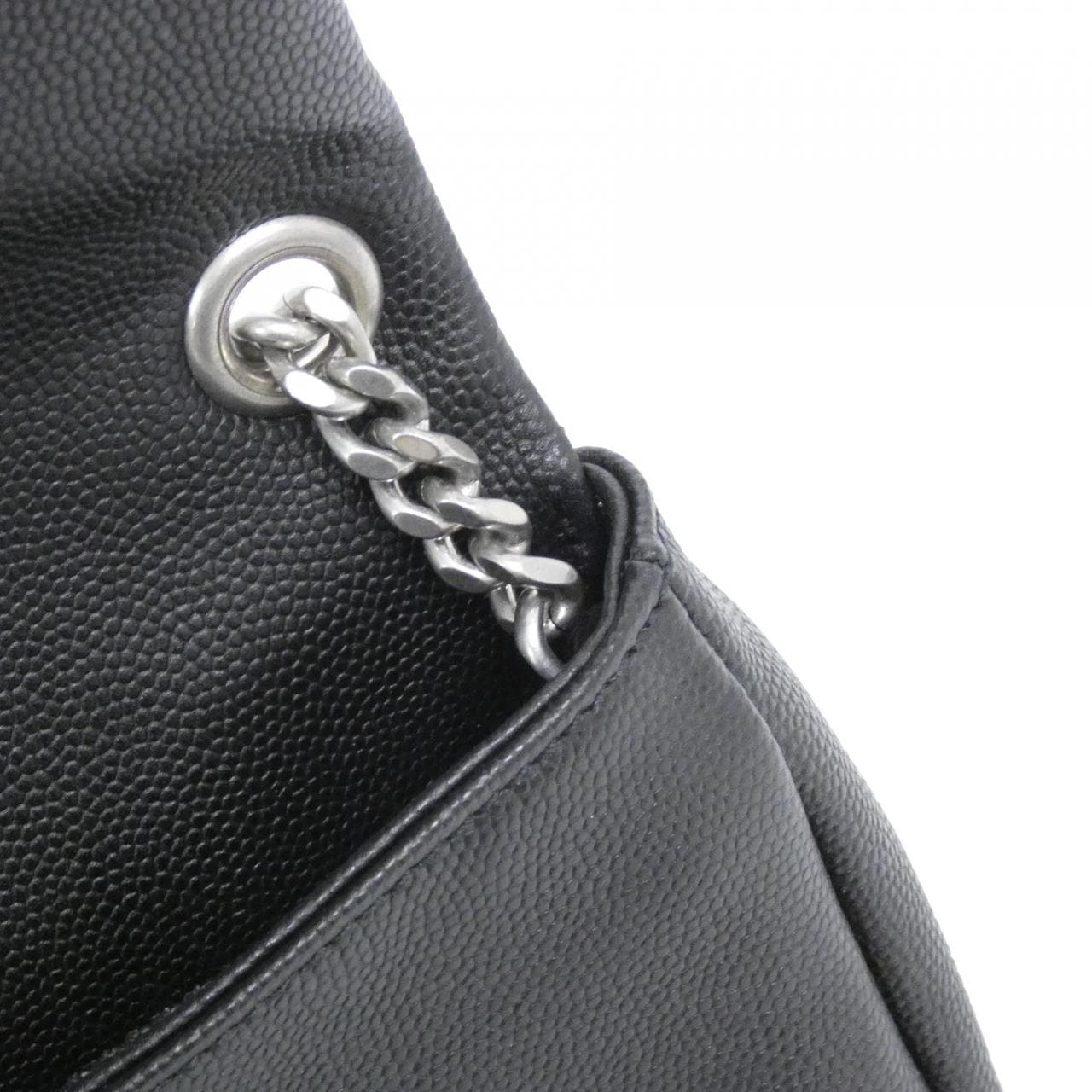 SAINT LAURENT 601314 DME0E Shoulder Black - Thumbnail 9