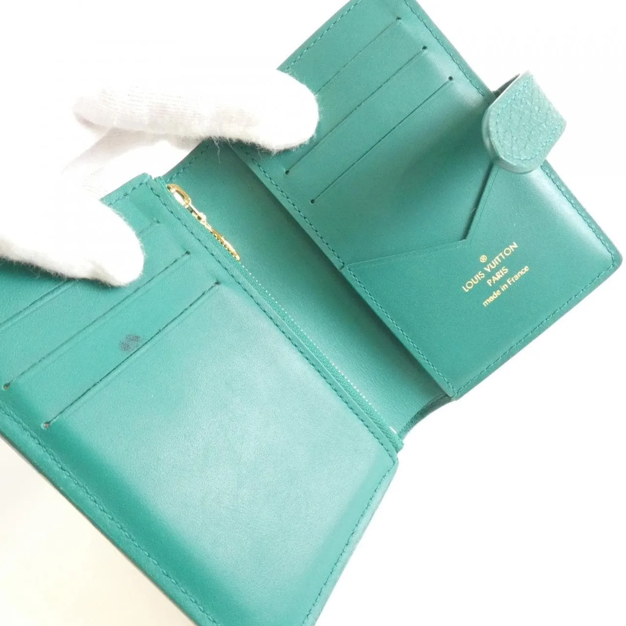 LOUIS VUITTON M82438 Wallet Black Rank B - Thumbnail 4