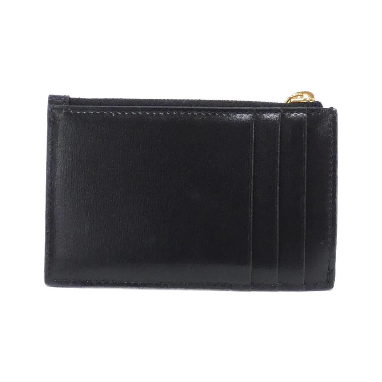 CELINE 10K583EMH Coin Case 黑色 中古品A - 縮圖 2