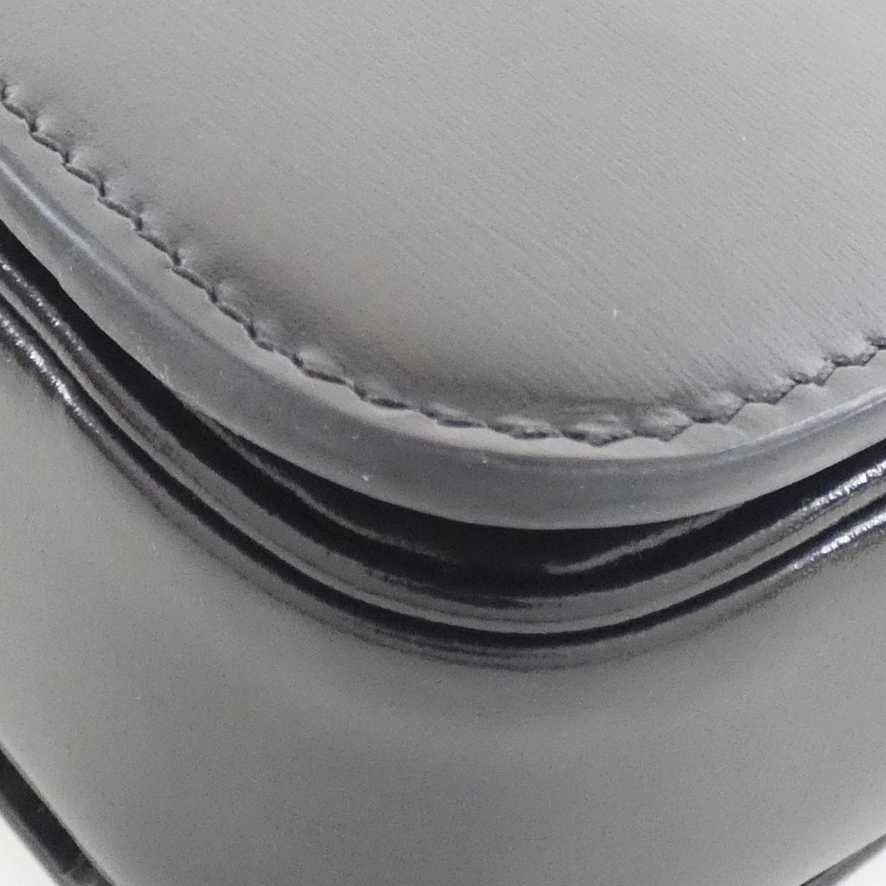 CELINE Triomphe 188423BF4 Shoulder Bag 黑色 中古品A - 縮圖 4