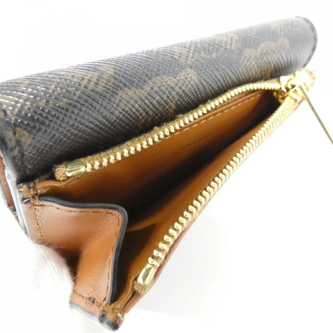 CELINE 10I652DS3 Wallet Canvas 黑色 帆布 中古品A - 縮圖 7