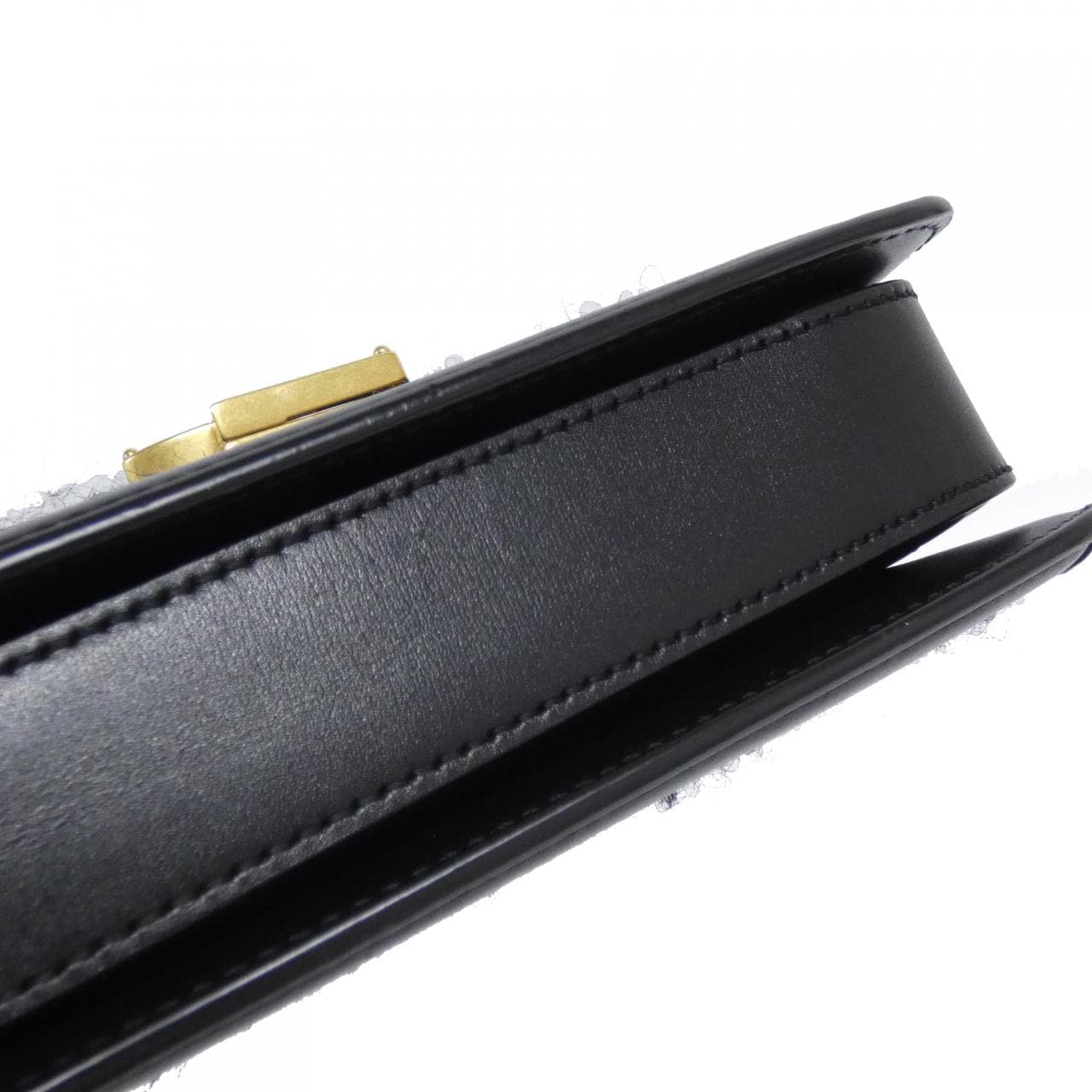 SAINT LAURENT Solférino 634306 FAAAB Shoulder Bag Tweed 黑色 粗花呢 中古品A - 縮圖 3