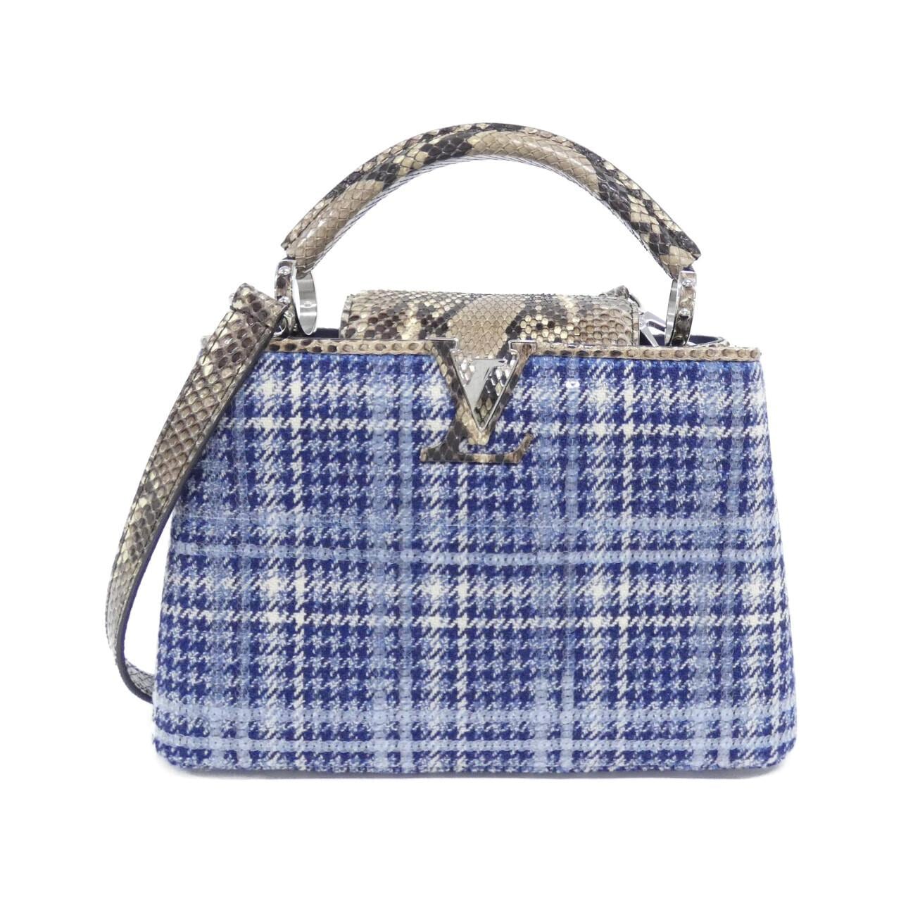 LOUIS VUITTON Capucines N97078 Bag Leather