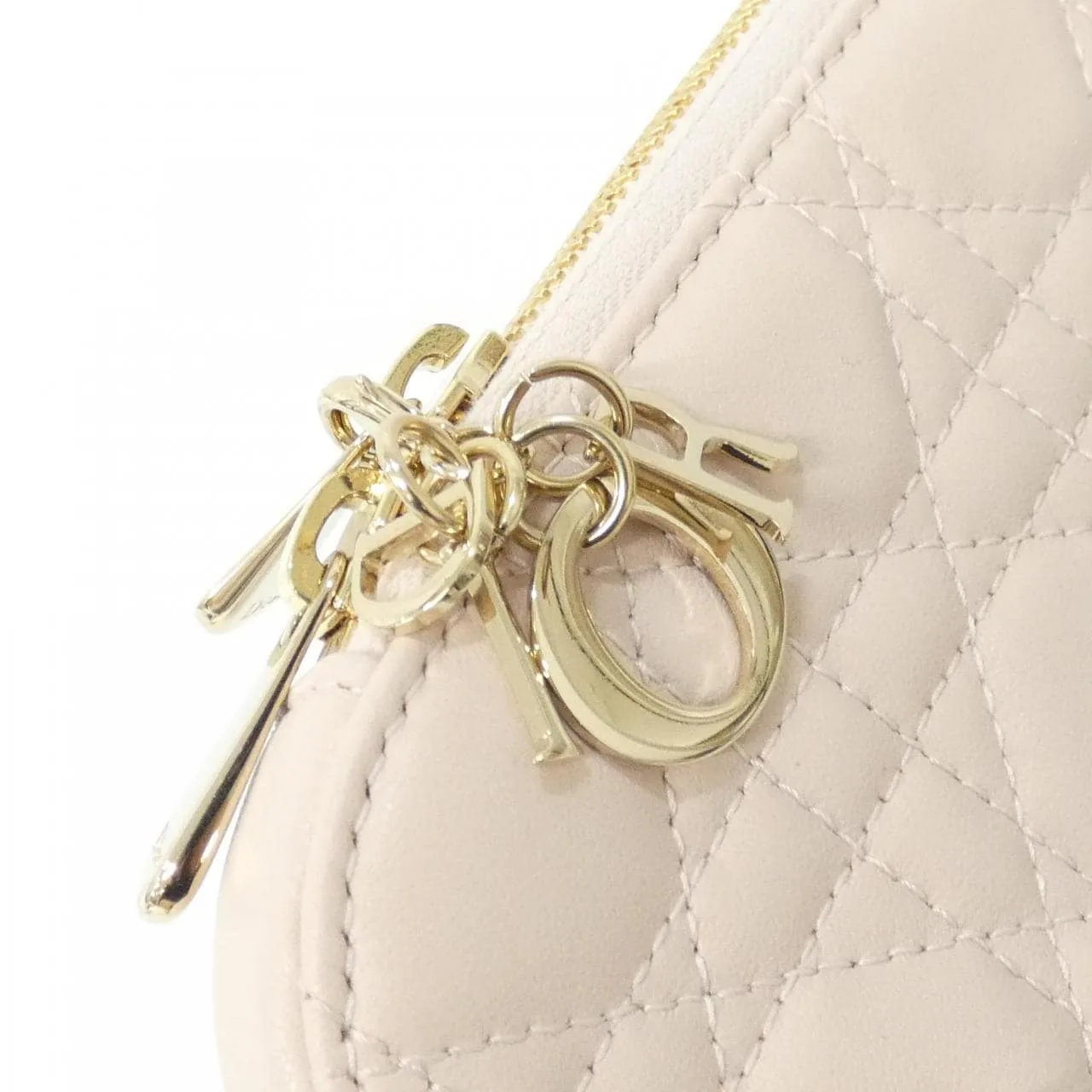 DIOR Lady Dior S0872ONMJ Wallet Lambskin Black Lambskin Rank A - Thumbnail 5