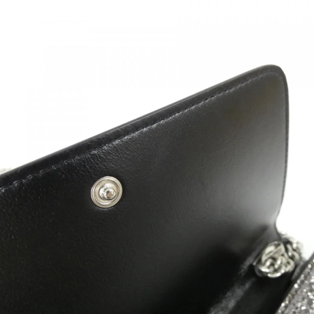 BALENCIAGA Hourglass 593785 1TY23 Wallet Black Rank A - Thumbnail 7