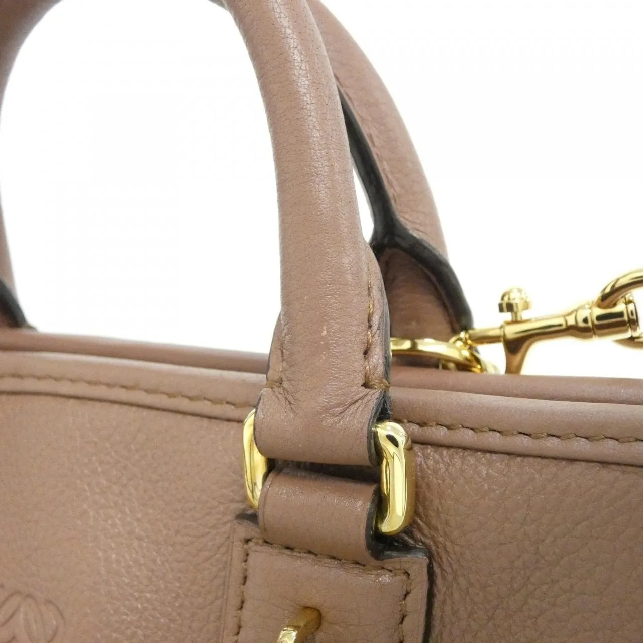 LOEWE Amazona 352 79593M Handbag Brown - Thumbnail 5