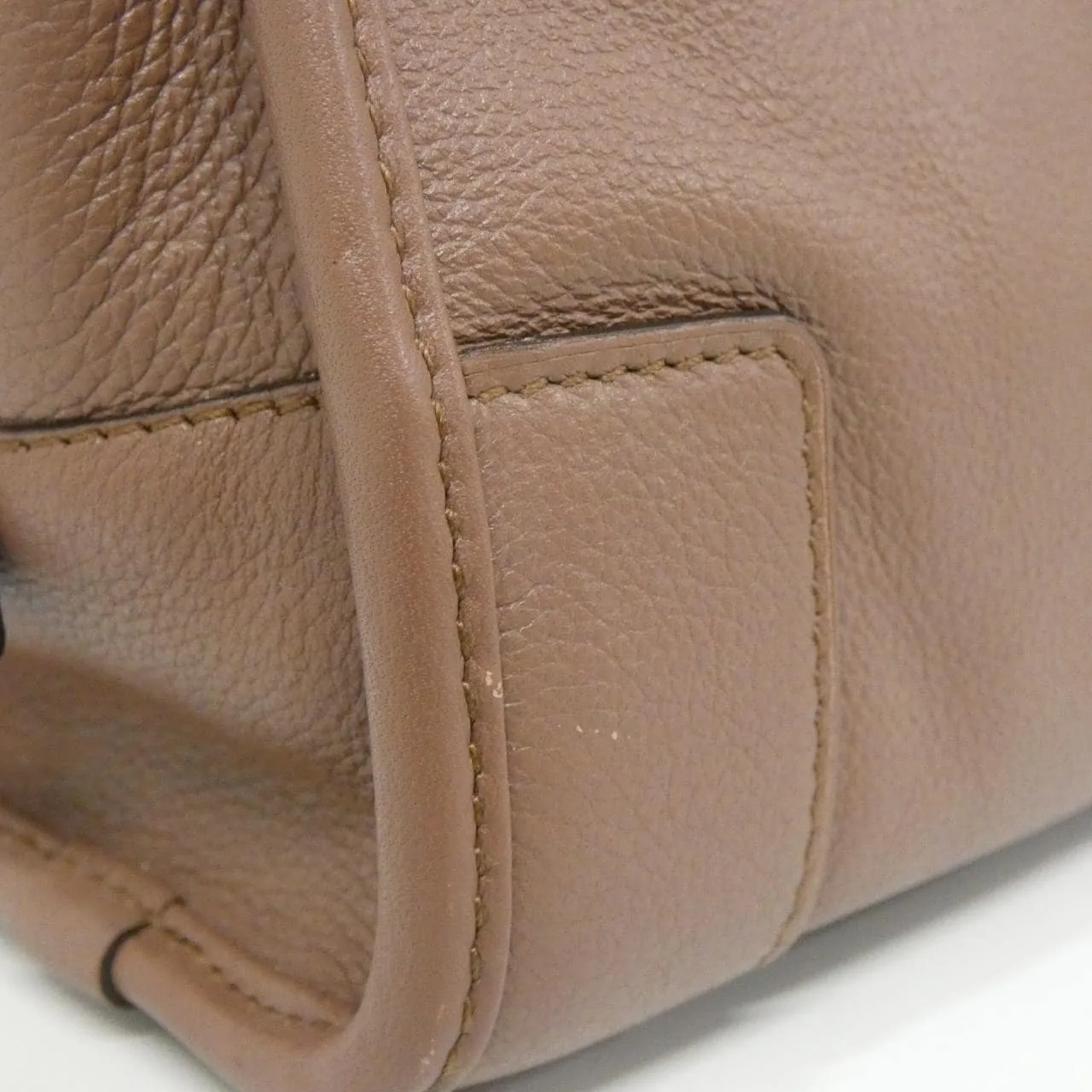 LOEWE Amazona 352 79593M Handbag Brown - Thumbnail 7