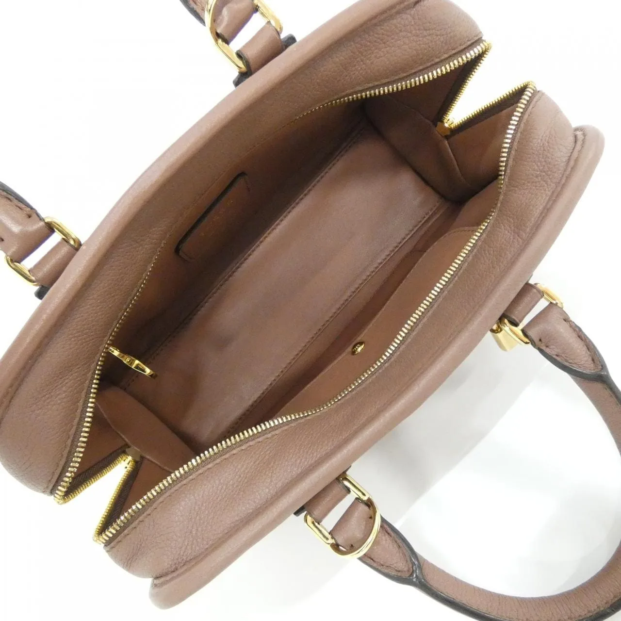 LOEWE Amazona 352 79593M Handbag Brown - Thumbnail 10