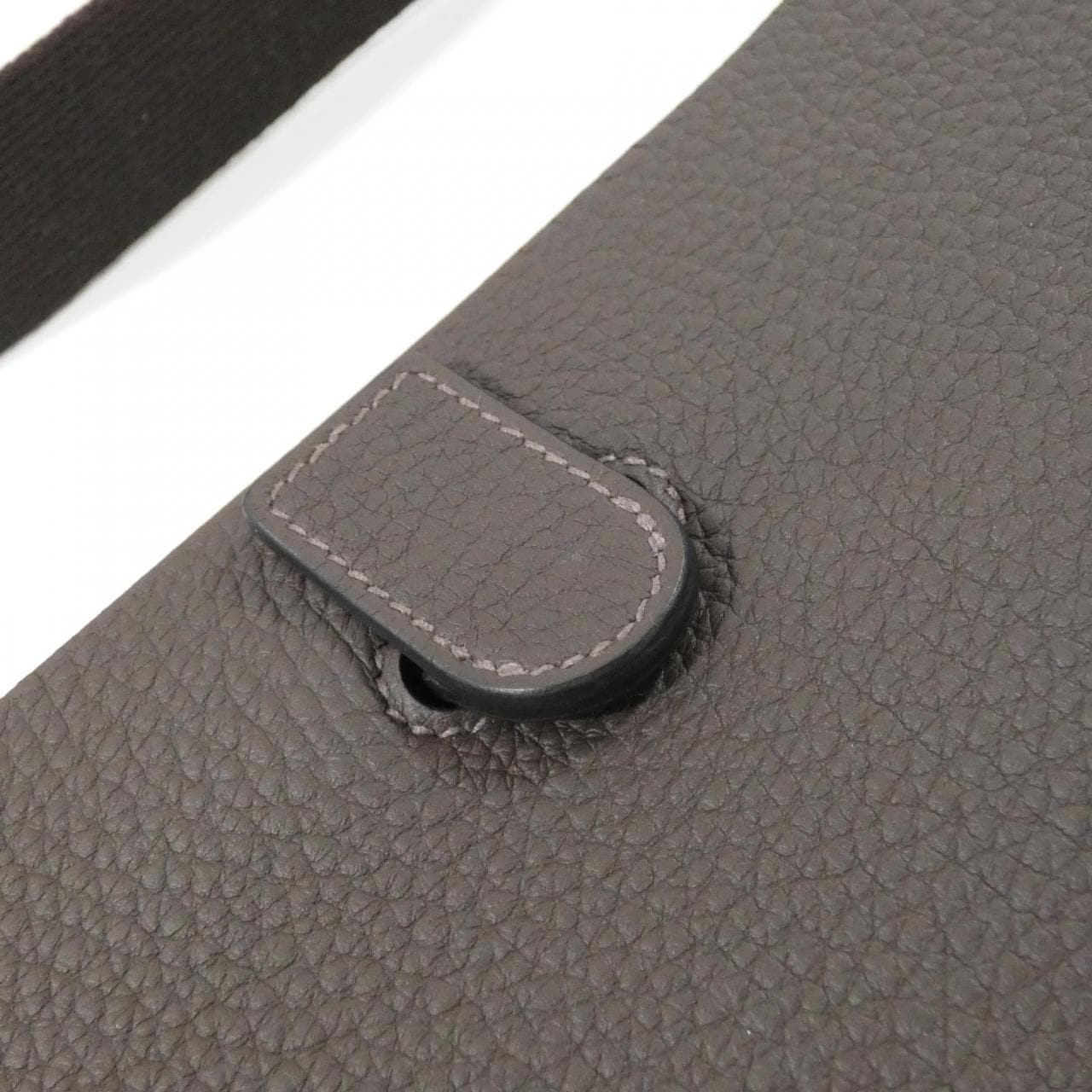 HERMES 086704CK Shoulder Togo Black Togo Leather - Thumbnail 4