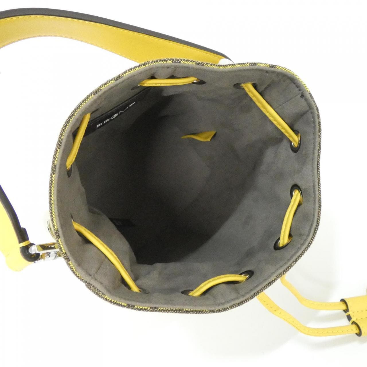 FENDI 8BS010 AR20 Bag Canvas Black Canvas - Thumbnail 6