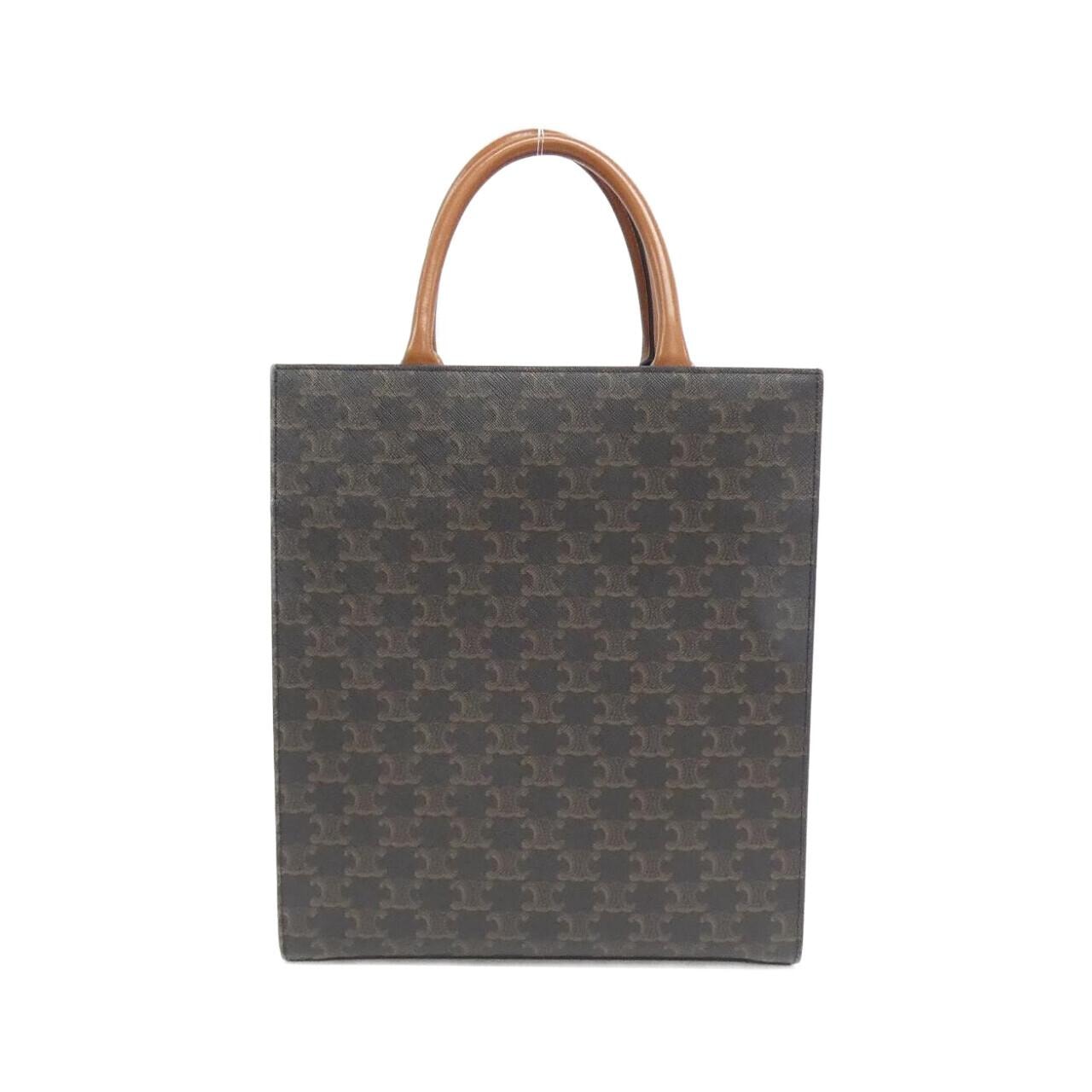 CELINE Cabas 191542BZK Bag Canvas Black Canvas Rank A - Thumbnail 2