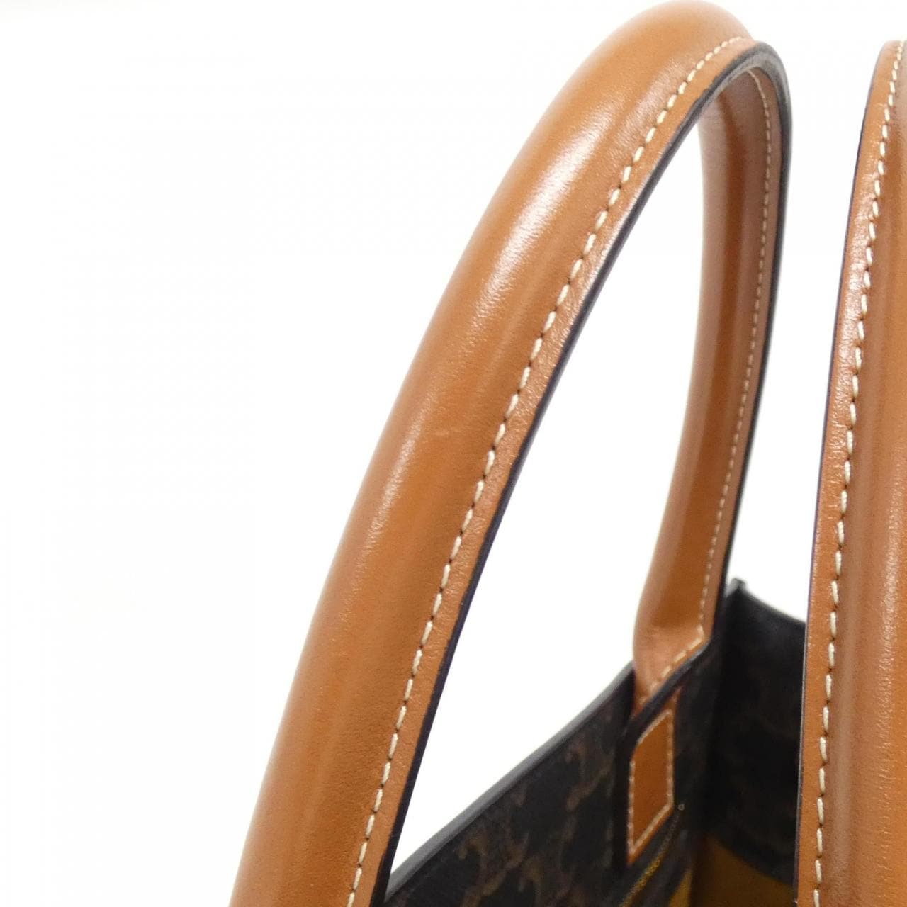 CELINE Cabas 191542BZK Bag Canvas Black Canvas Rank A - Thumbnail 6