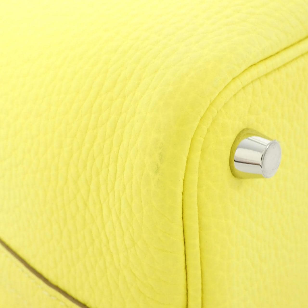 HERMES HERMÈS Picotin 056289CK Bag Clemence Black Clemence Leather - Thumbnail 2